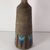 Sweden Carlsson ceramic lamp for Tilgmans 1960 vintage