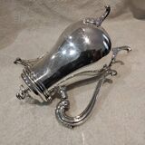 Silver-plated metal coffee pot by Christofle silversmiths, Marly model