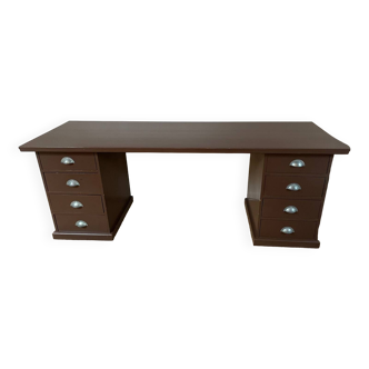 Solid wood ampm desk