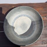 Zinc basin 37cms in diameter
