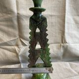 Tamegroute pottery candle holder