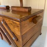 Vintage sewing basket