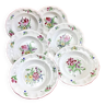 6 soup plates 25 cm Luneville model Reverbere