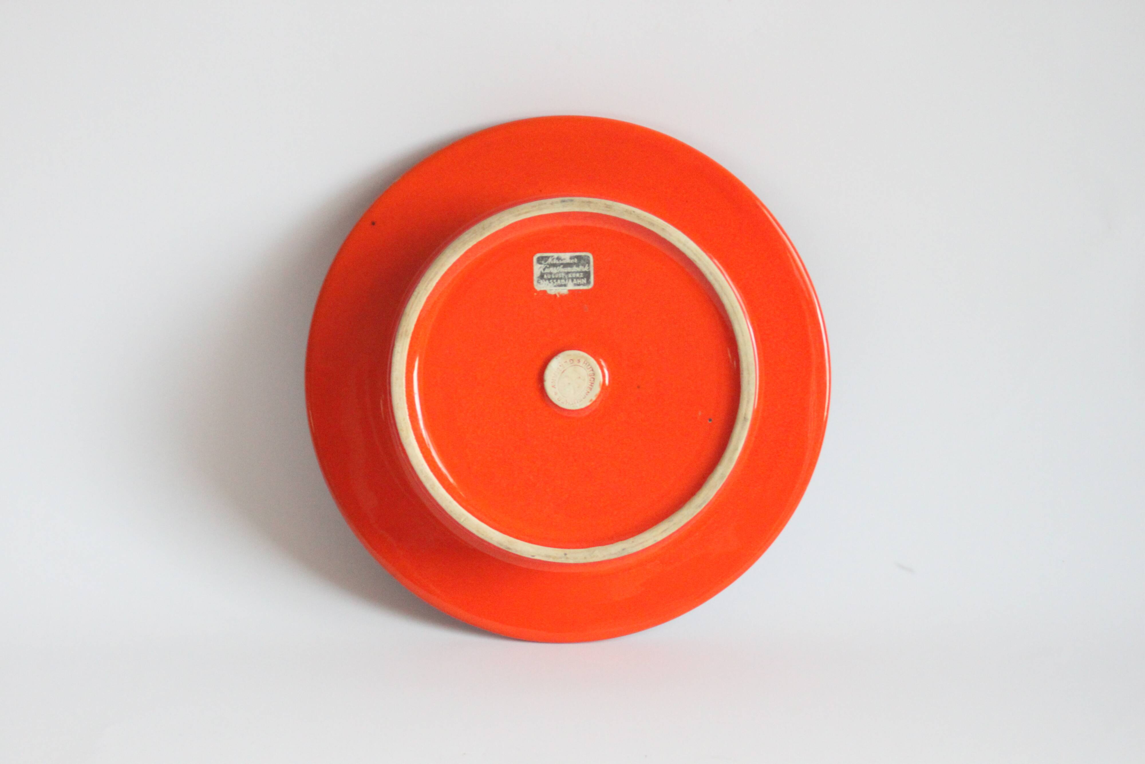 Hutschenreuther trinket bowl or vide-poche, 1970s.