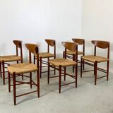 Danish Teak Dining Set by Peter Hvidt & Orla Mølgaard-Nielsen for Søborg Møbelfabrik