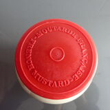 Ancient jar of mustard sandies from Meaux Pommery