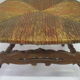 Antique armchair with armrests
