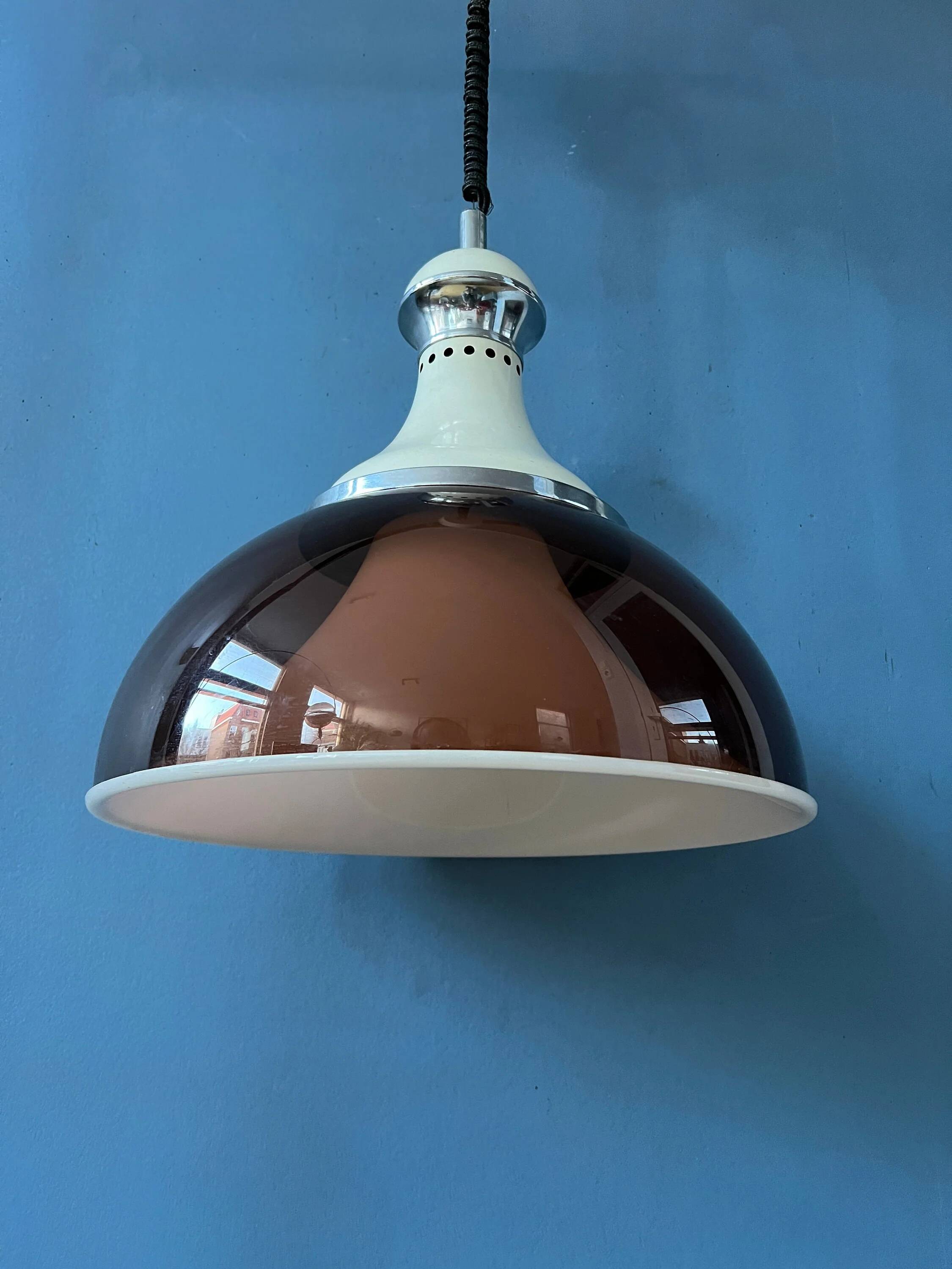 Suspension vintage Stilux Milano Space Age