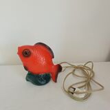 Vintage fish lamp