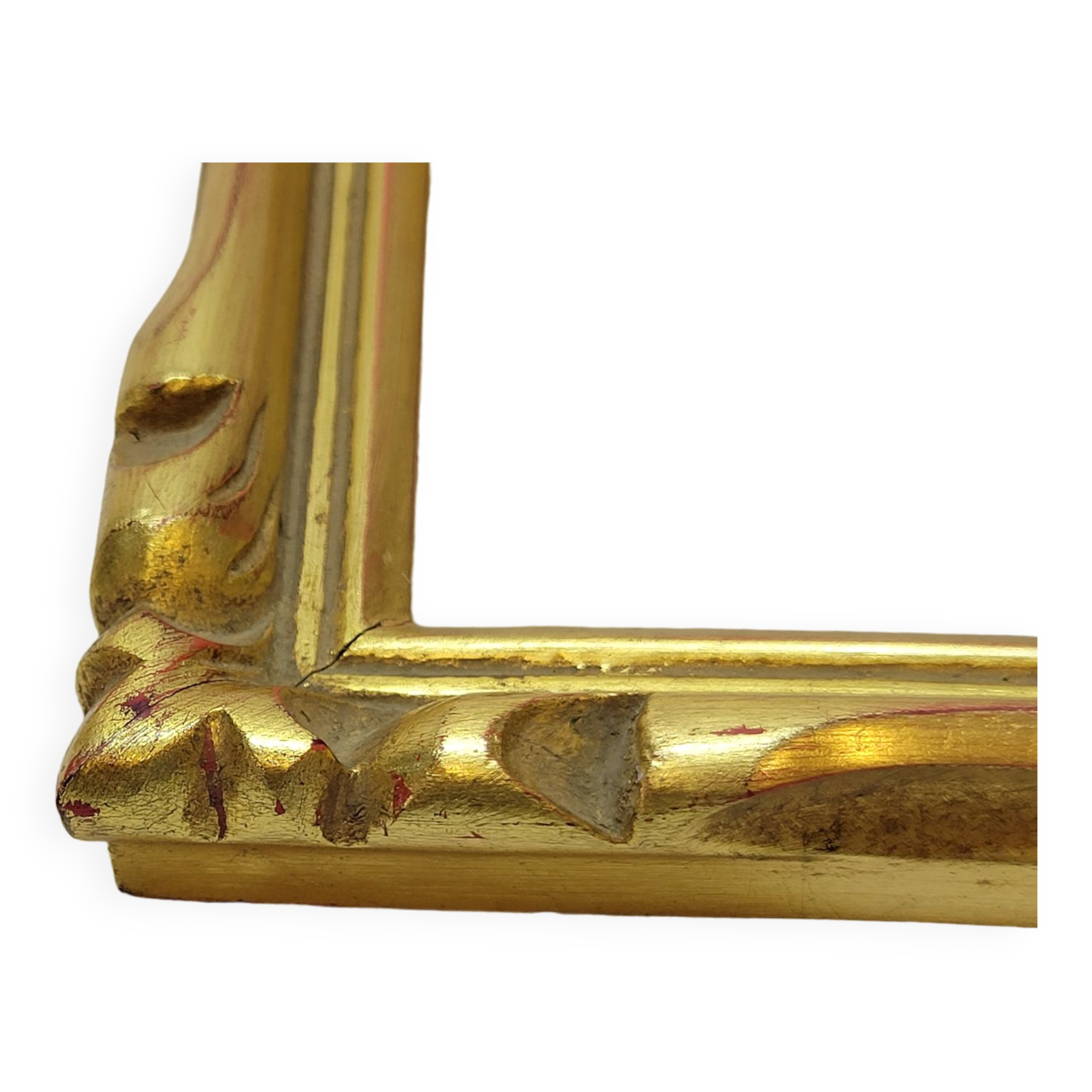 Cadre En Bois Doré