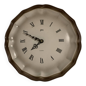 Wall plate clock