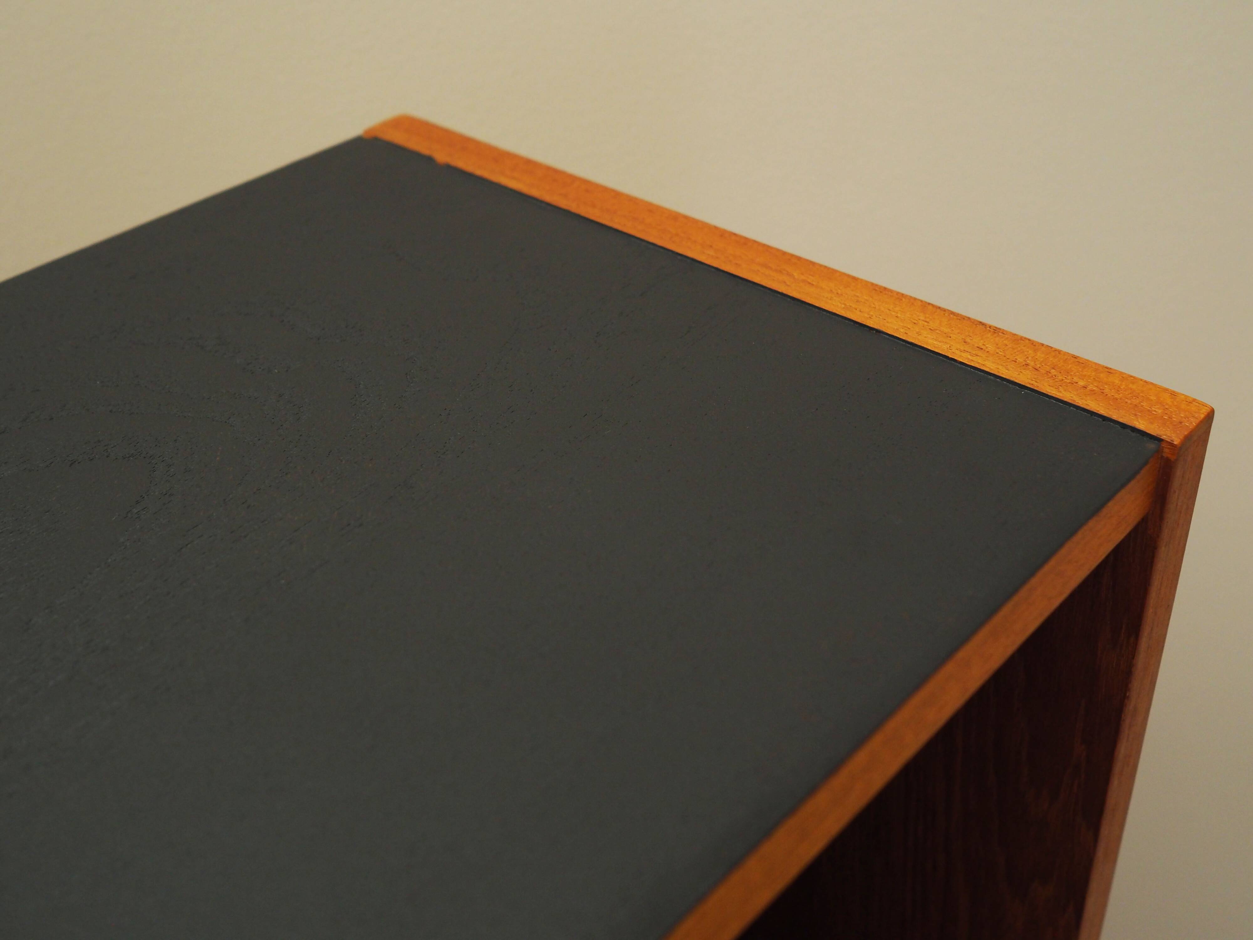 Teak bookcase, Danish design, 1970s, production: Denmark