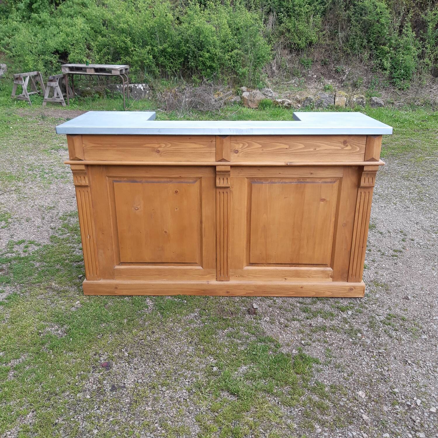 Zinc counter bar 180X60