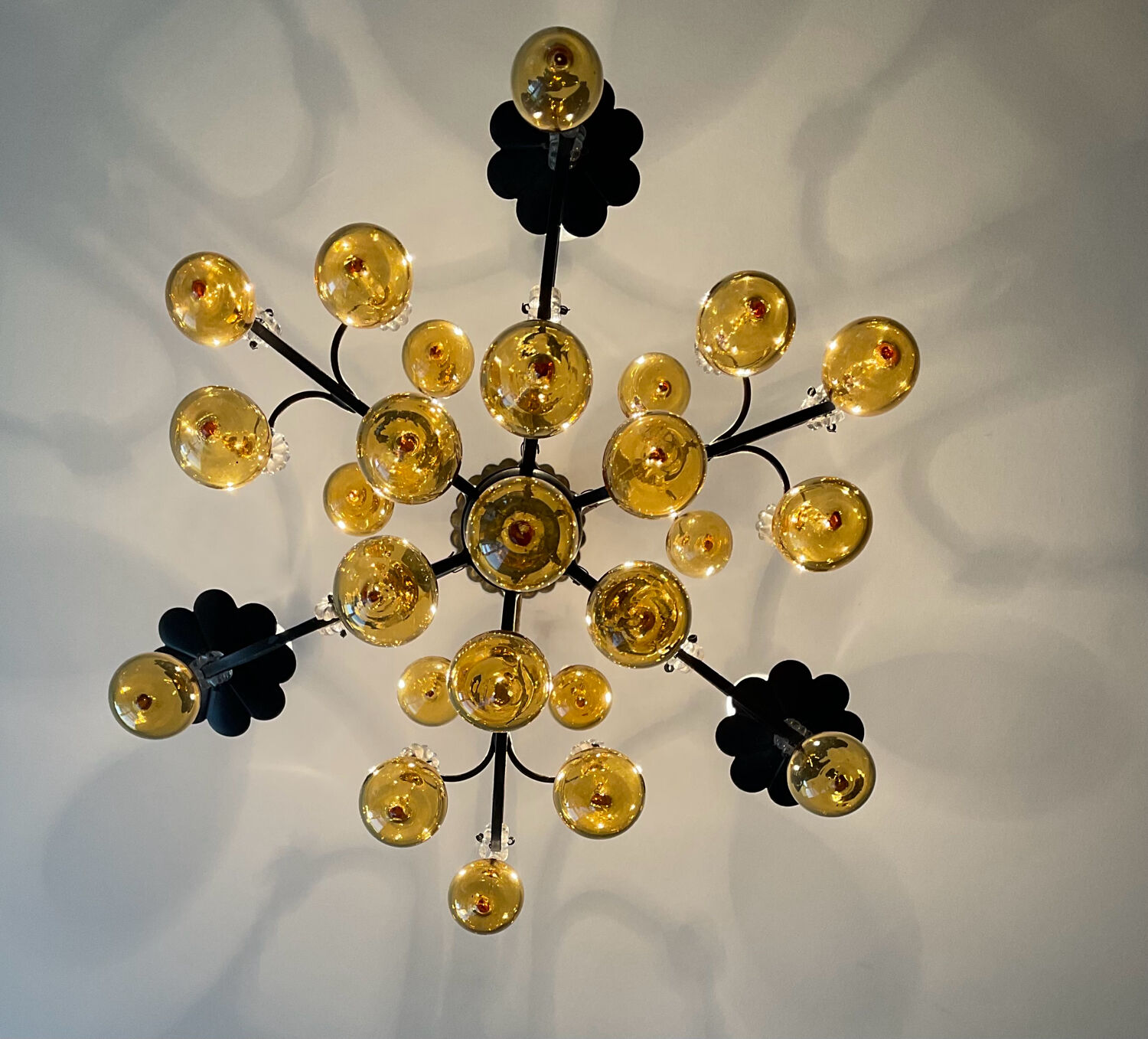 Antique Murano glass chandelier