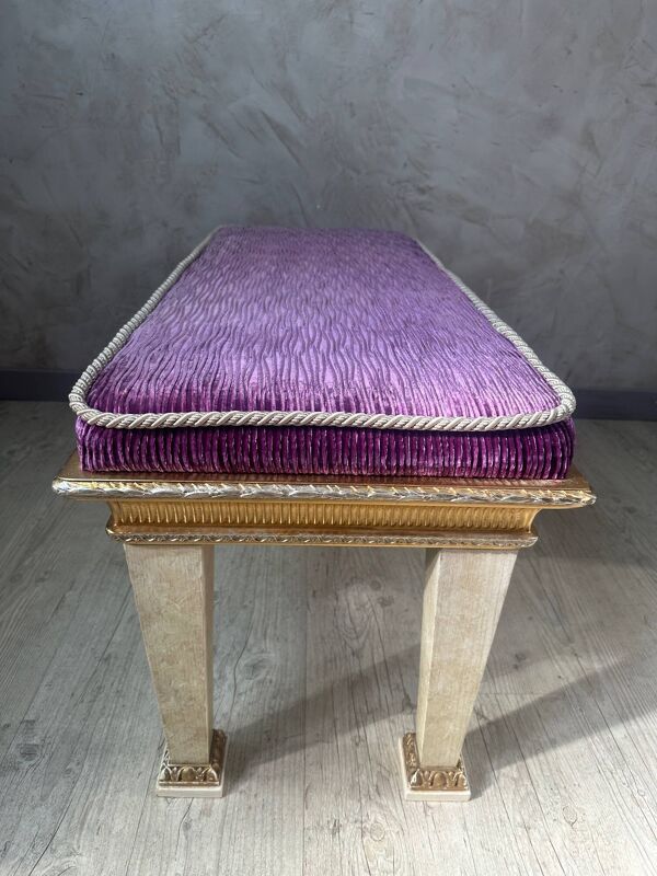 Banquette de style Louis XIV