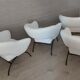 A set of four armchairs, Poland, 1960s
