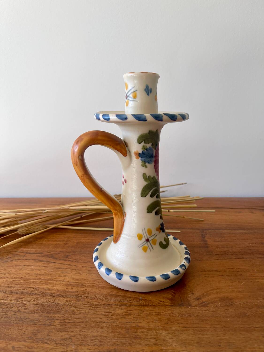 Talavera ceramic candle holder