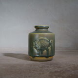 Gustavsberg, Wilhelm Kage Verkstad, Studio pottery vase, Sweden, 1950'S