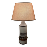 Ceramic lamp stamped scandinavian design 1960.