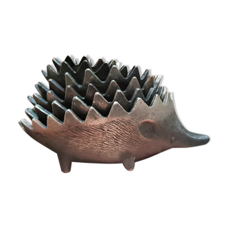 6 ashtrays hedgehog vintage