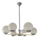 Lustre spoutnik. 1970. 6 globes. space age.