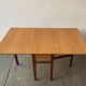 Mid-Century 1960s retro vintage large drop leaf table