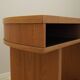 Oak desk, Italian design, 1970s, production: Italy