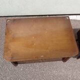 Small vintage sideboard + 2 bedside table - wood compass leg