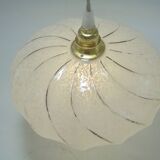 Speckled glass pendant light