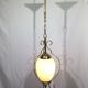 1-light lantern in gold metal