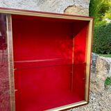 Large vintage 70s display case