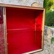 Large vintage 70s display case