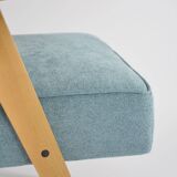 Kompas sky blue tulle armchair