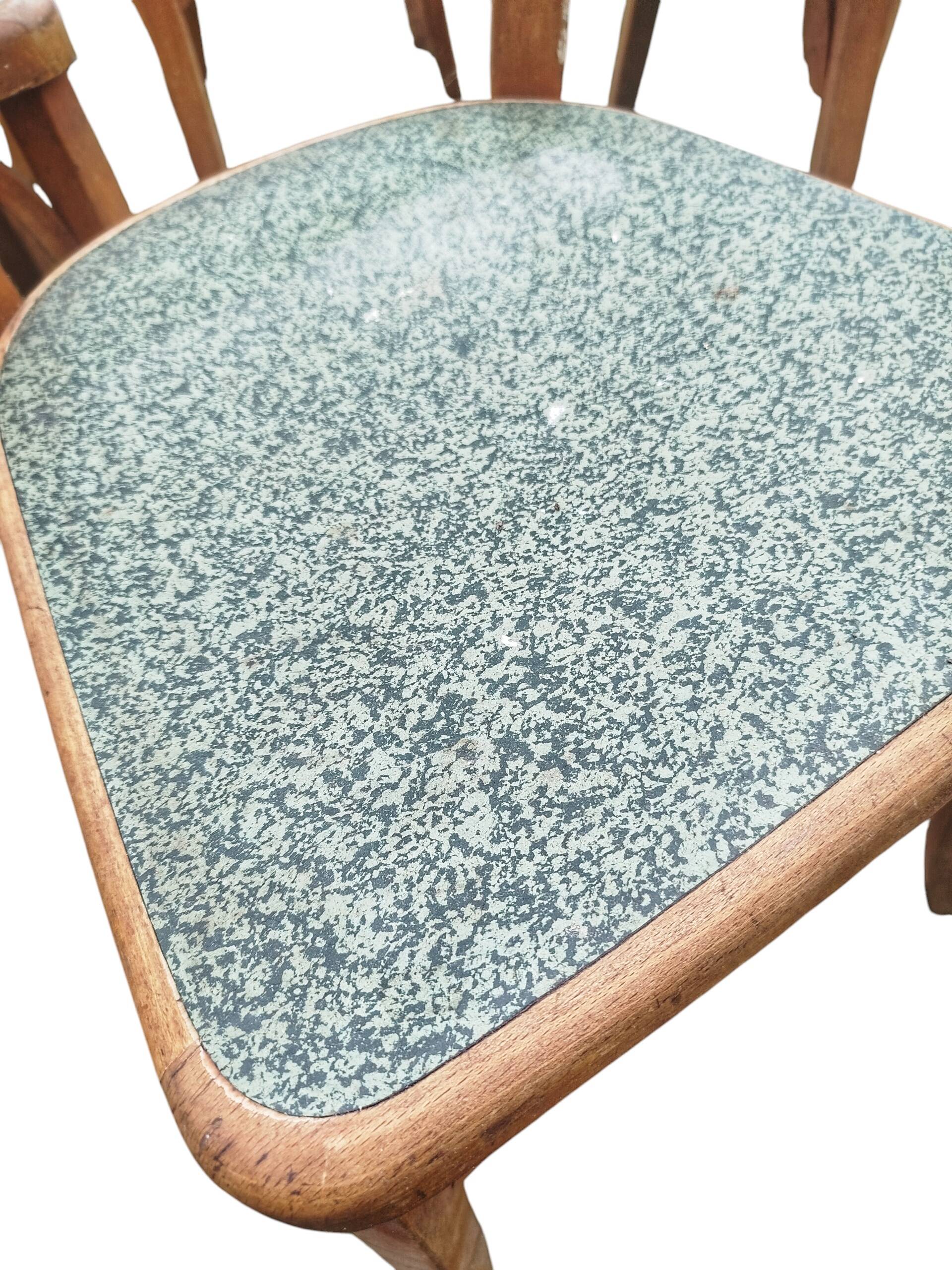 Set of 6 Baumann bistro chairs