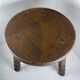 Tabouret tripode en bois
