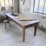 XL oak farmhouse table 1950 235cm