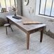 Table de ferme en chêne XL 1950 235cm