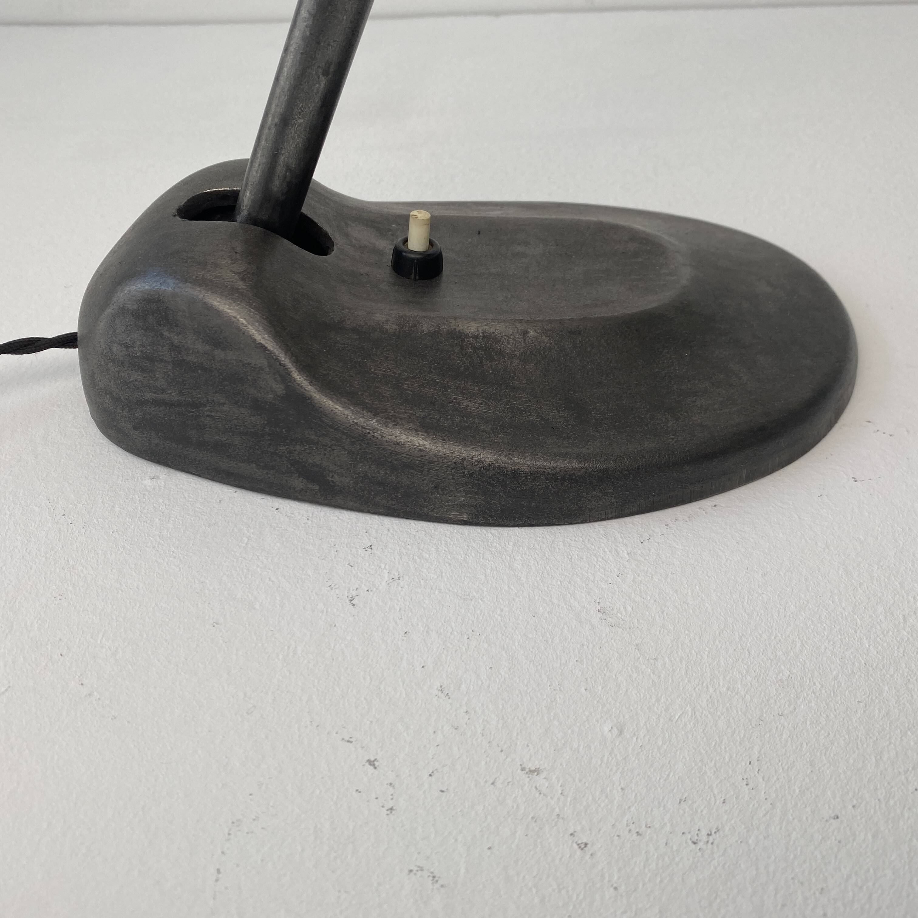 Old industrial Bauhaus desk lamp