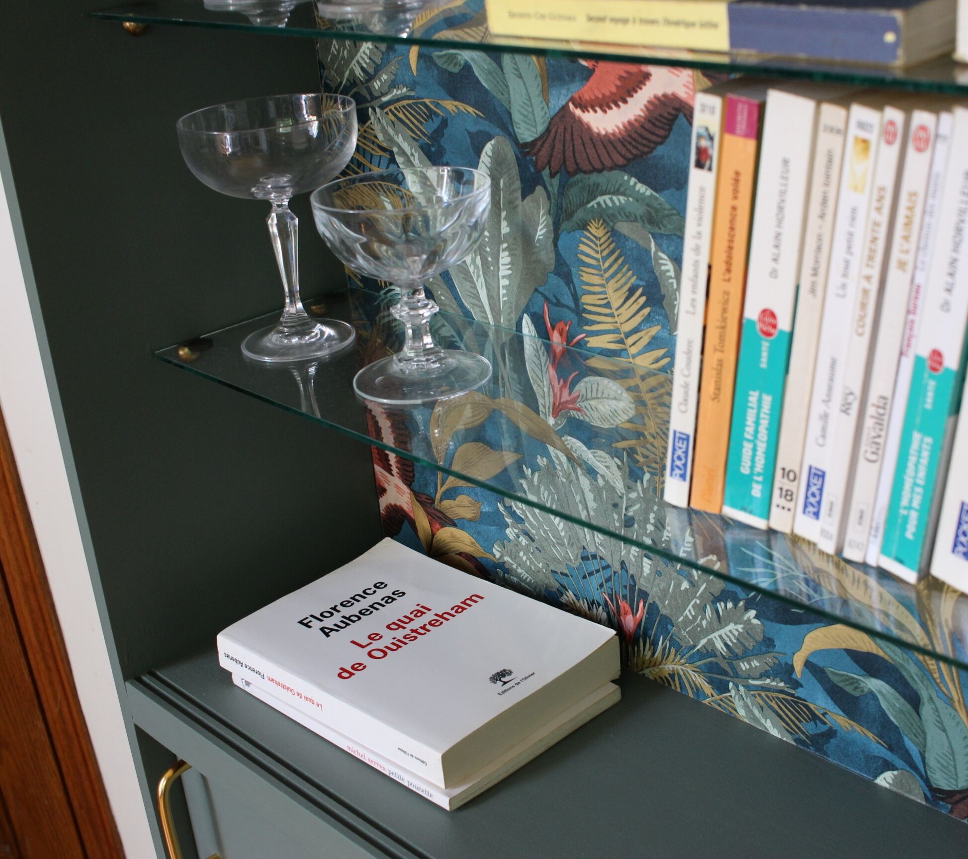 Vintage library from the 60s