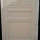Haussmannian wardrobe door 82.5x261.5cm antique with frame