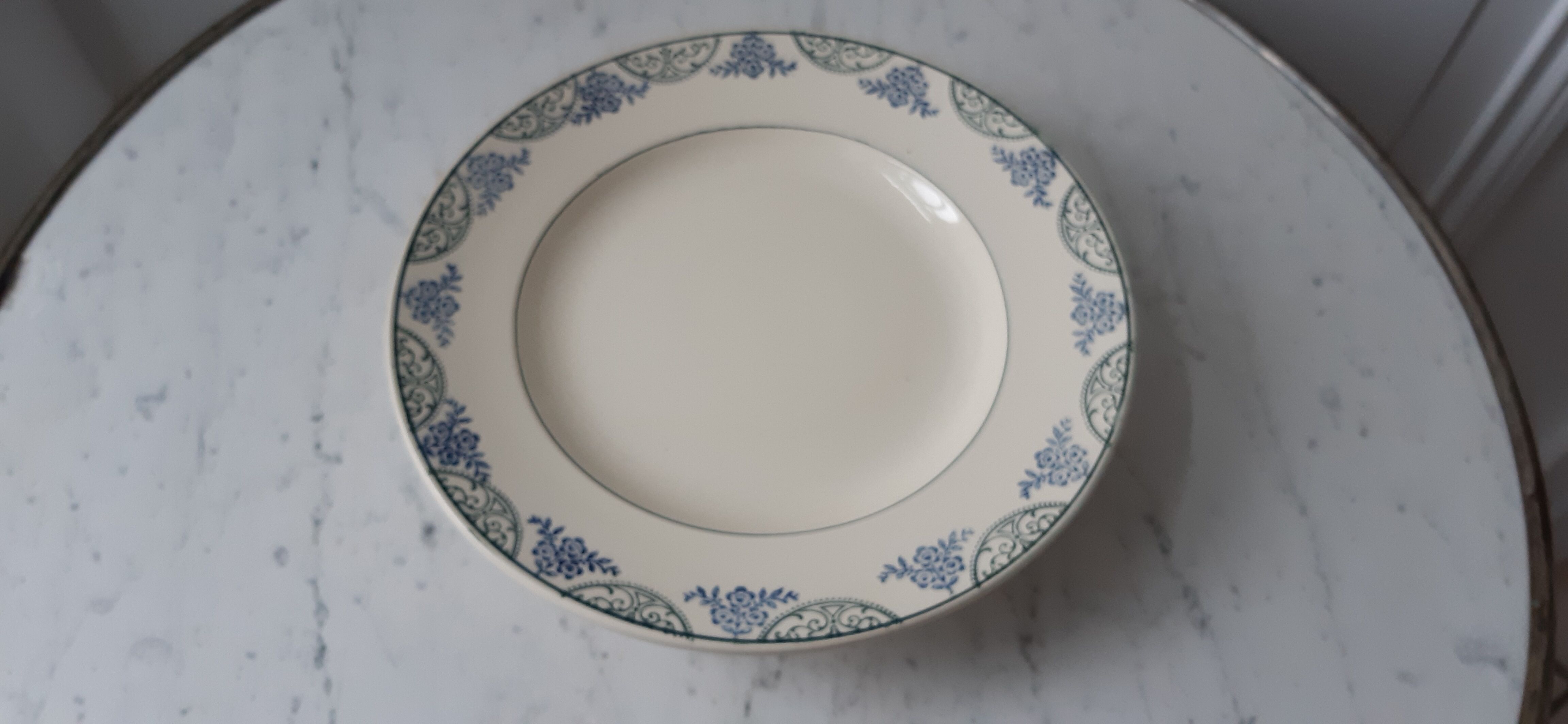 Compotier Moulin des Loups Terre de Fer late nineteenth