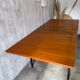 Table teck "papillon"