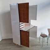 Meuble buffet formica bi couleur 1970