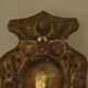 Baroque Style Mid-Century Brass Swedish Sconces