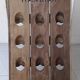 Wooden bottle holder