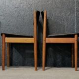 Set of 4 chairs France & Son model 197