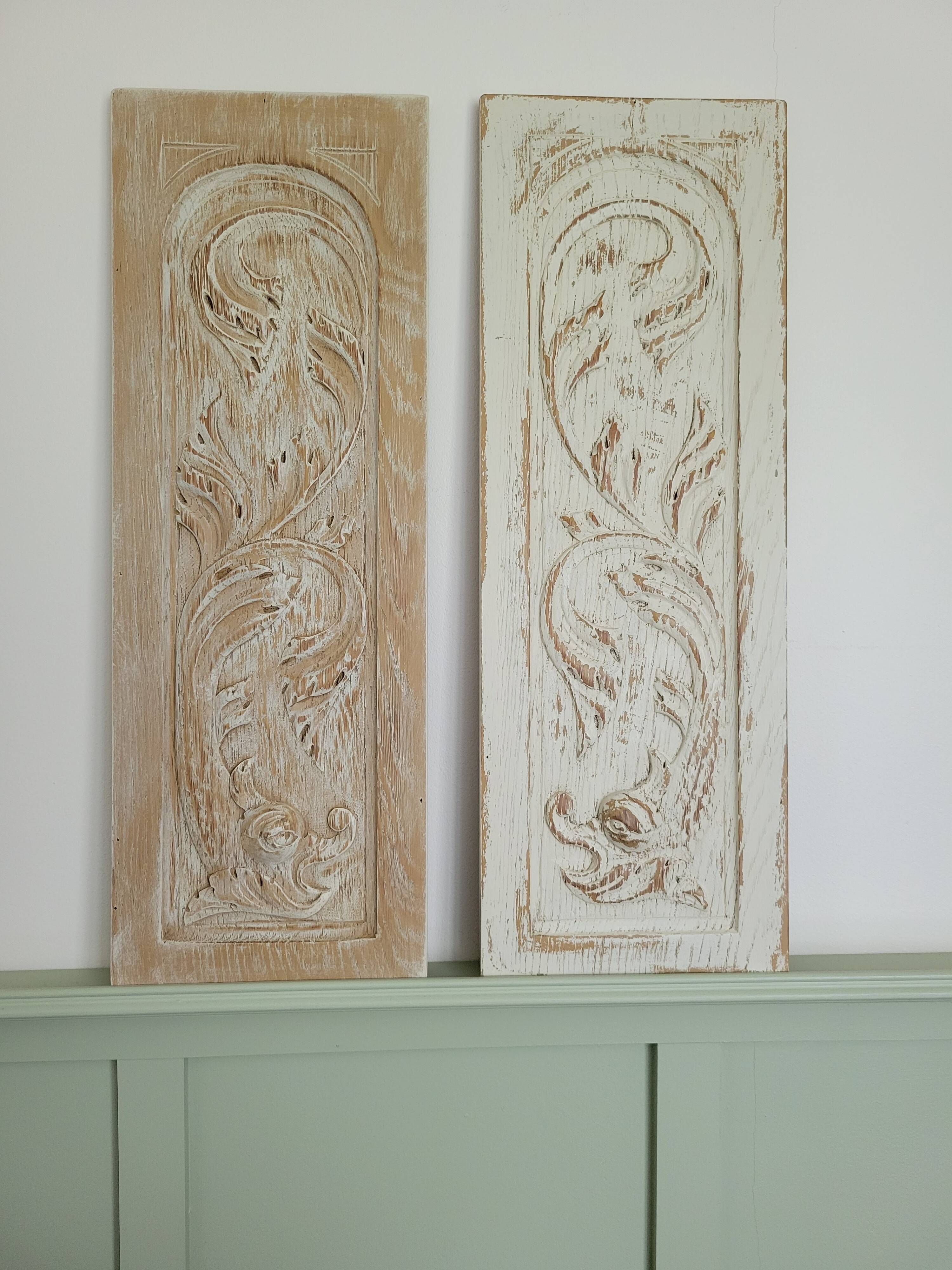 Set of 2 decorative panels