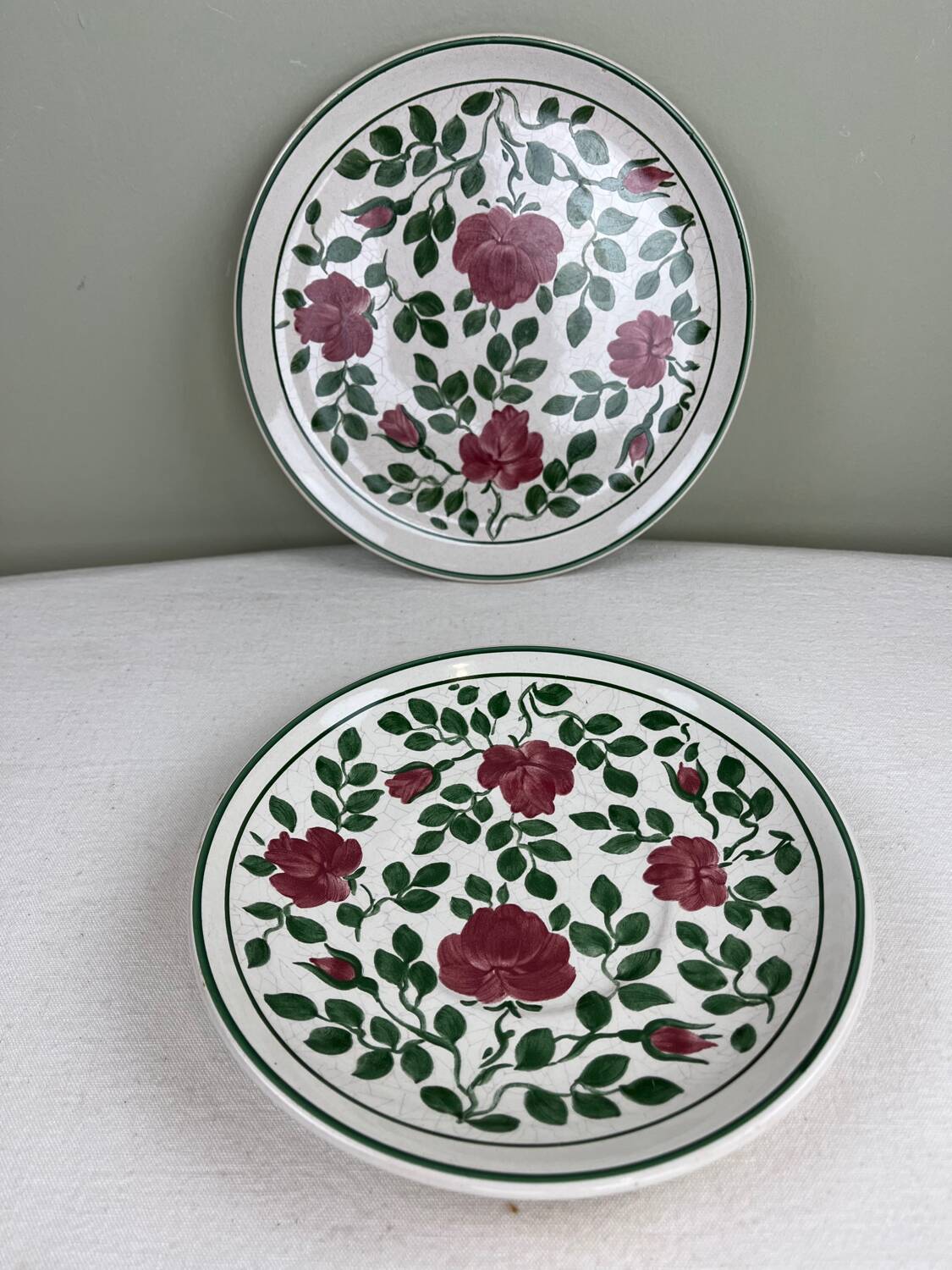 Two bohemian plates