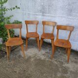 Set of 4 Luterma bistro chairs