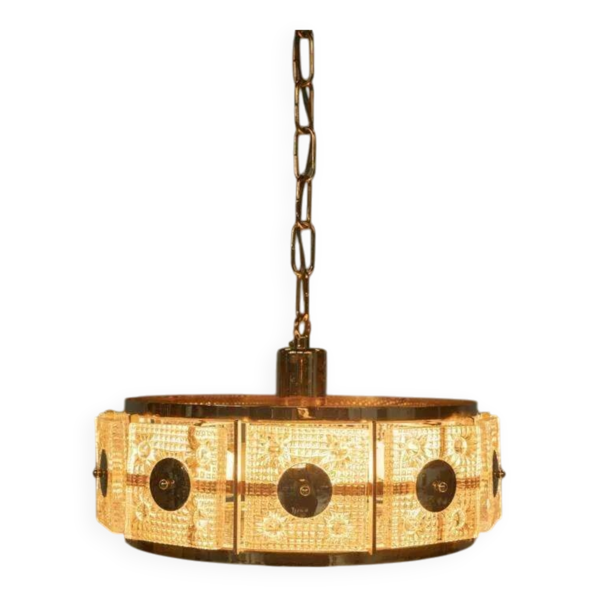 Vintage suspension design Orrefors Sweden, Carl Fagerlund